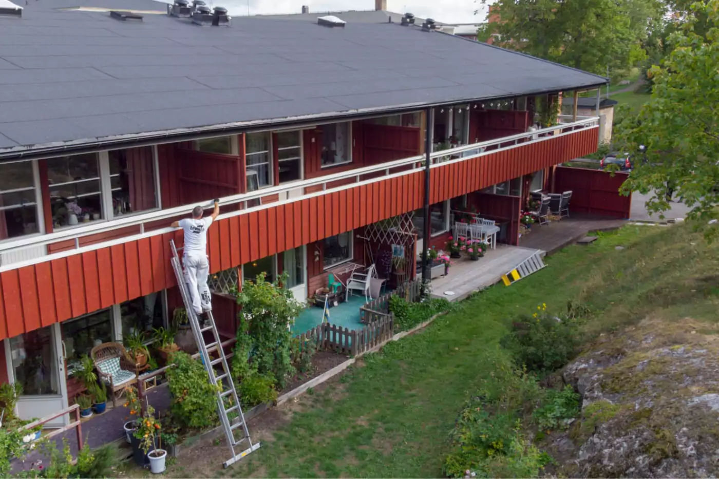 Takläggare av Lewéns Totalentreprenör AB – projekt 2